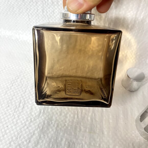 Lampe Berger Paris brown Glass Catalytic Home Fragrance Lamp 3" square - Picture 8 of 12